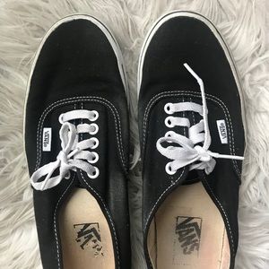 Vans Classic Black Sneakers Lightly Worn size 9